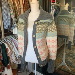 Moth wool cardigan